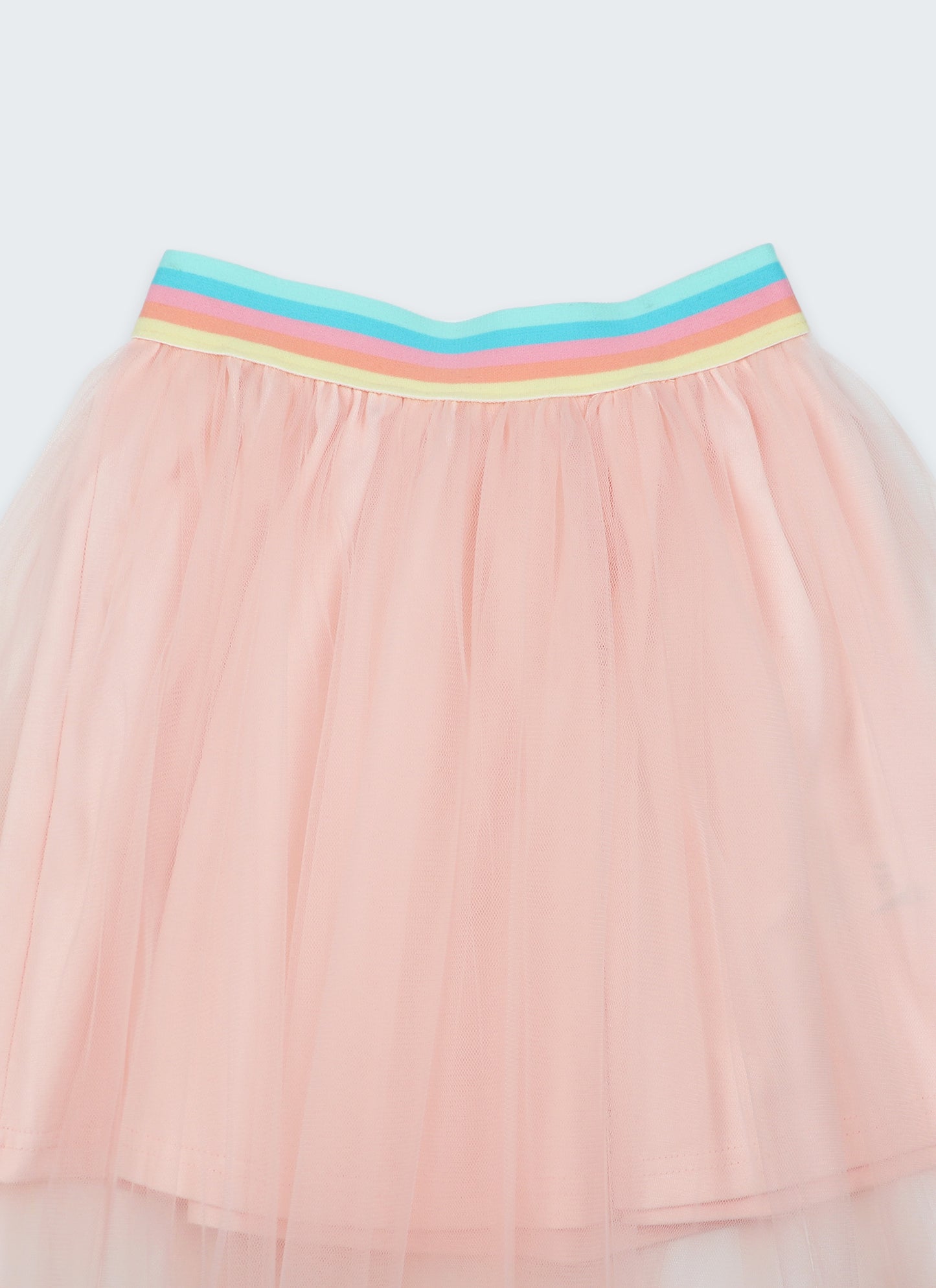 К-т тениска с цветя и пола с тюл