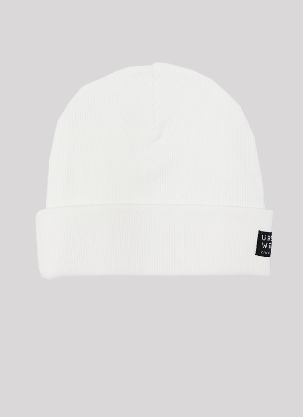 Тази шапка "Urban wear" е класически изчистен модел от едър рипс с малка емблема отстрани в цвят екрю, Момчета 2 - 9 години, Zinc