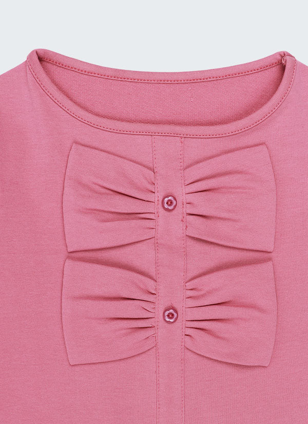 Спортно-елегантна рокля, р-ри: 122, 134