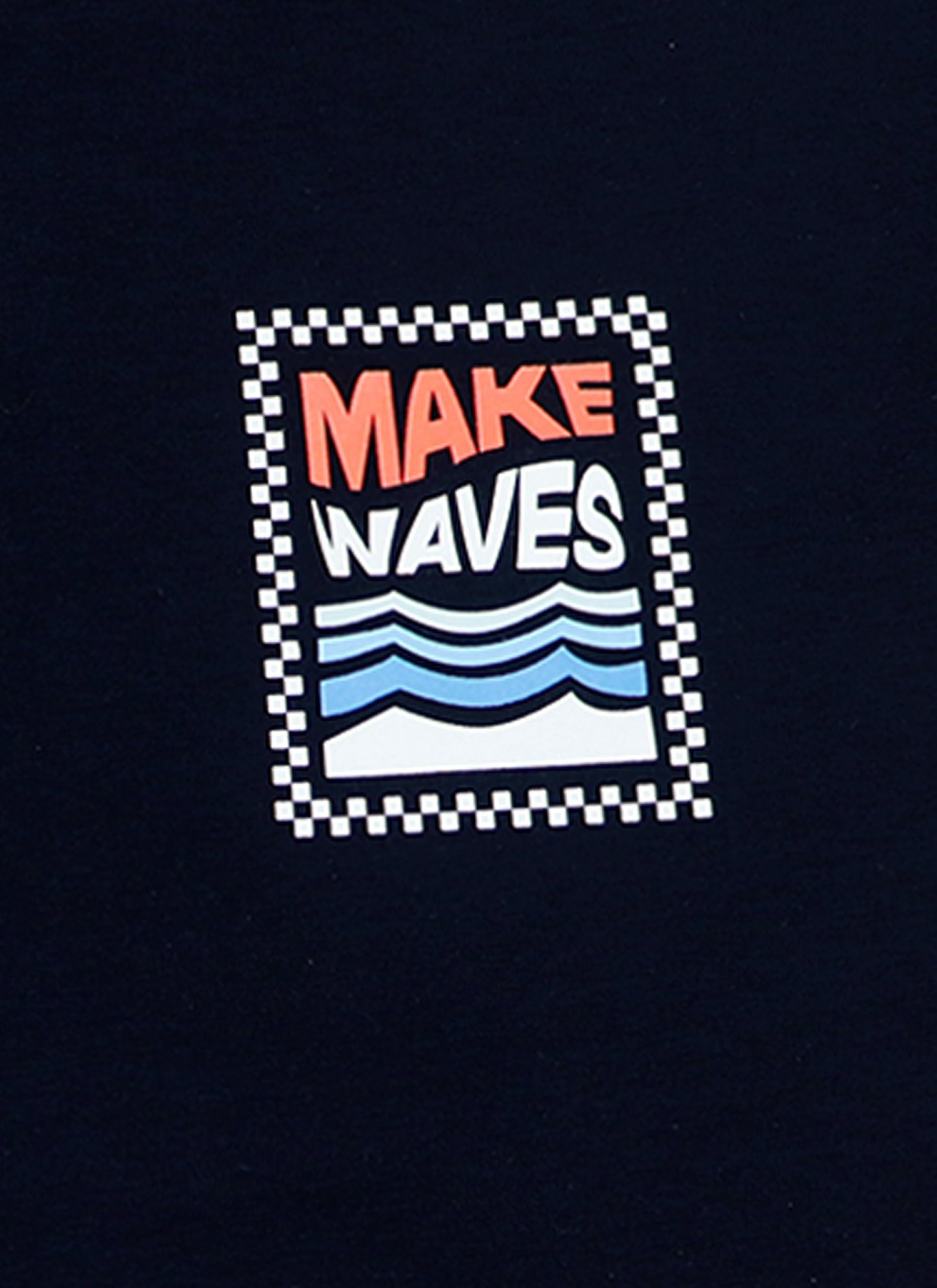 Свободна тениска "Make Waves" (128 - 164)