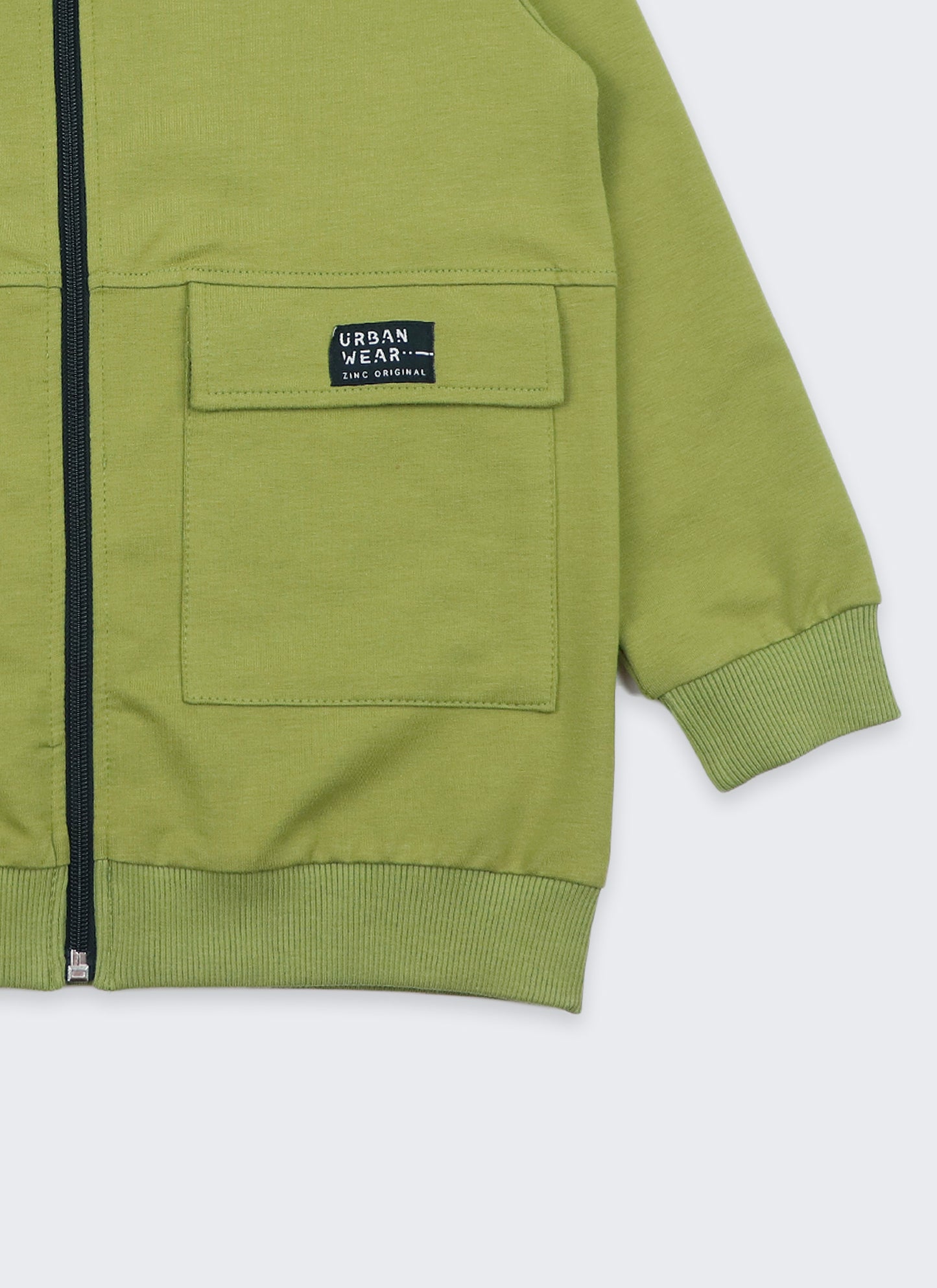 Суитшърт с външни джобове