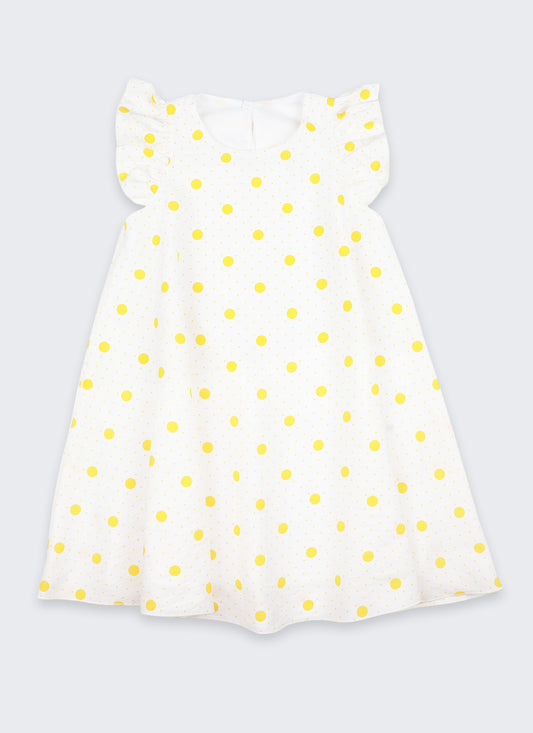 Ефирна рокля на точки