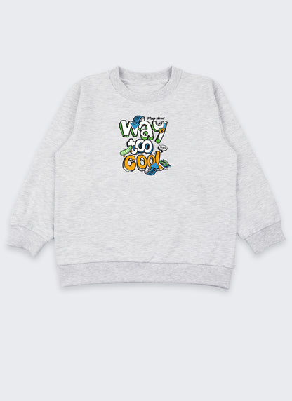 Суитшърт с цветен принт (92 - 122)