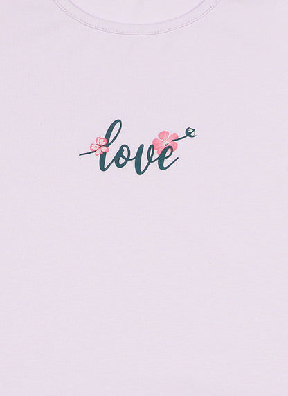 Тениска "Love" и клин 3/4 (116 - 164)