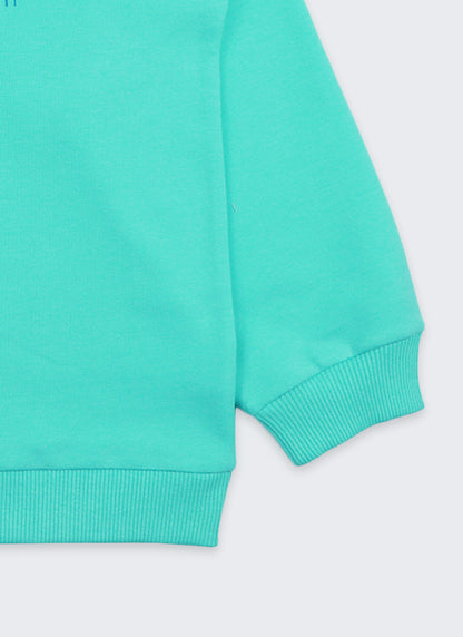 Ватиран суитшърт | мента (122-158)