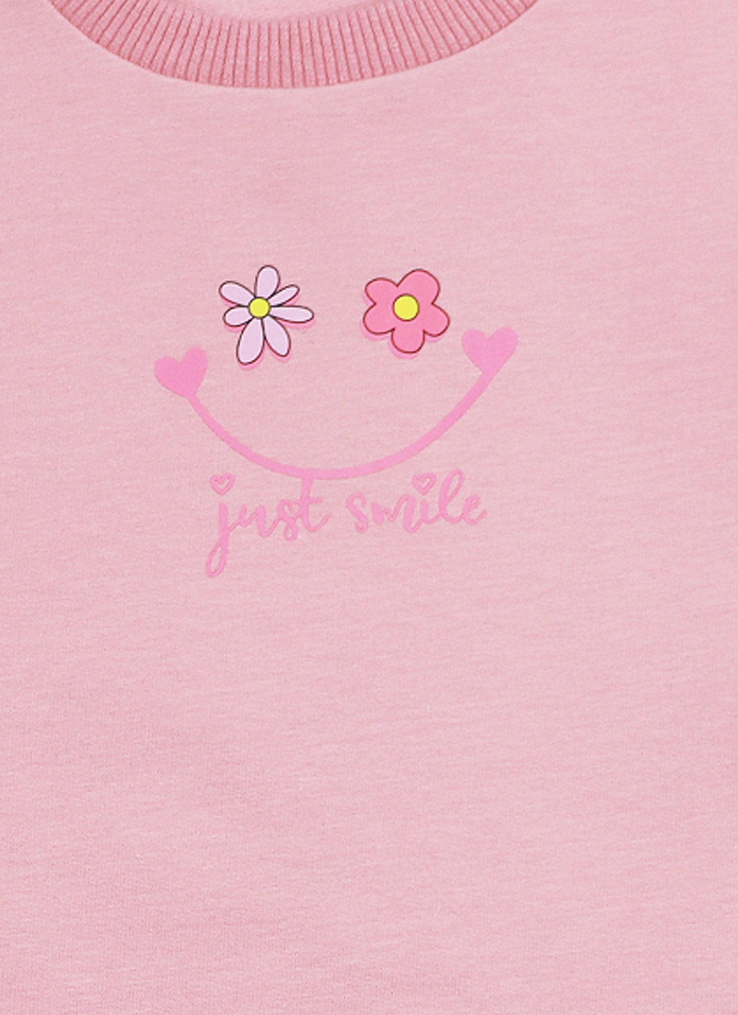 К-т ватирана блуза с принт усмивка и клин-панталон (92 - 122)