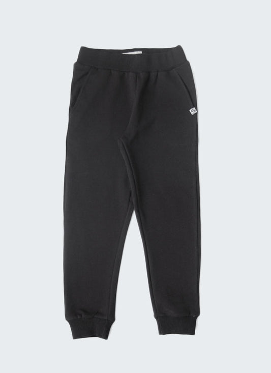 Ватирано класическо долнище в черно, деца, 2 - 12 години, Zinc