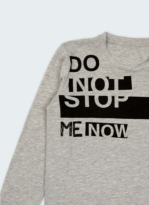Блуза "Не ме спирай", размери от 7 до 12 години-3