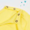 ZINC Блуза с коте - Танц в дъжда - за момичета, жълта, в размери от 6 месеца до 2 години -3