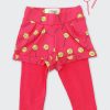ZINC Къс панталон с клин - за момичета, диня, в размери от 6 месеца до 2 години -1