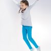 ZINC Клин-панталон с принт "Гора" - за момичета, тъмен електрик, в размери от 2 до 6 години -3