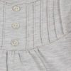 ZINC Ретро блуза с дълъг ръкав - за момичета, сива, в размери от 6 месеца до 2 години -2