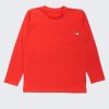 Блуза с дълъг ръкав и джоб за момче, червен цвят, 2 - 12 години, Zinc