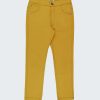 Жълт панталон от памучен плат, за момчета 6 - 10 години, Zinc-2
