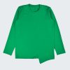Блуза с дълъг ръкав "Модернист" в бг зелен цвят, деца, 2 - 12 години, Zinc