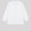 Риза с дълъг ръкав и джоб с маншети и копче за декорация на ръкава в цвят бял, Момчета 2 - 6 години, Zinc
