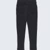 Клин-панталон от плътно трико наподобява панталон с имитация на джобове отпред и реални джобове отзад в черен цвят,Отзад, Момичета 2 - 12 години, Zinc