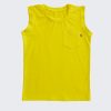 Цветен комплект "Лято" се състои от тениска с разделена предна част на три цветни блока в светла мента, тъмен електрик и горчица, тениска без ръкави с джоб в силно жълт цвят и класически къс панталон в цвят тъмен електрик, Момчета 4 - 12 години, Zinc
