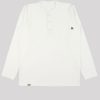 Блуза с копчета и джоб е изчистен модел блуза с три малки копчета при яката и малък джоб в цвят екрю, Момчета 5 - 12 години, Zinc