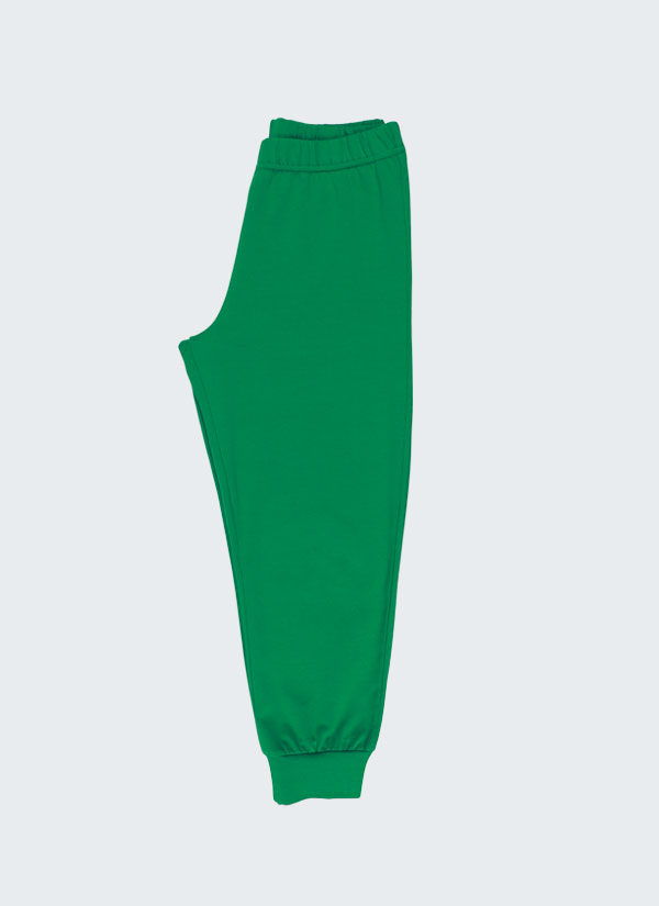 Цветна пижама е комплект от блуза с дълги ръкави и блокове в 2 цвята - червен и бг зелен. Моделът на блузата е асиметричен. Долнището е изчистено и е в зелен цвят, снимка долнище,Момчета 2 - 12 години, Zinc