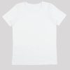 Тениска с малко сърце е изчистена класическа тениска в бял цвят и декорация от малко сърце, Момичета 2 - 12 години, Zinc