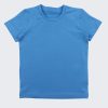 Класическа тениска е изчистен модел, който да обличате под суитшърти и пуловери или да съчетавате с къси панталони в топлите дни, в цвят аква, Момчета 2 - 12 г. Zinc