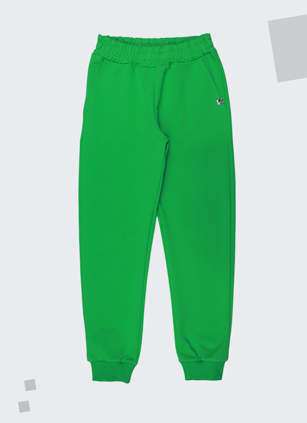 ZINC Долнище - класически модел - зелен цвят, в размери от 6 до 12 години -2