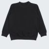 Блуза от лека вата е класически, изчистен, минималистичен суитшърт в черен цвят, Момчета 2 - 12 години, Zinc