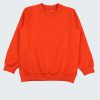 Блуза от лека вата е класически, изчистен, минималистичен суитшърт в оранжев цвят, Момчета 2 - 12 години, Zinc
